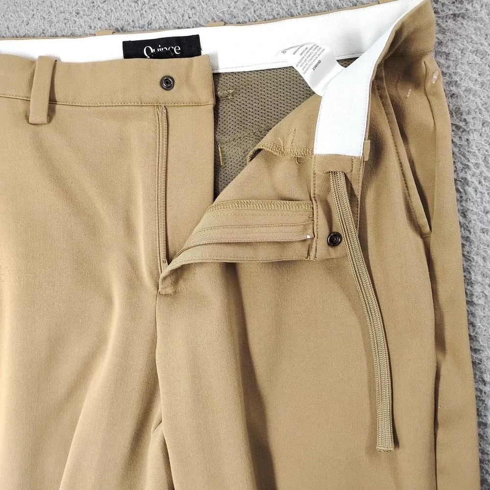Quince Chino Pants Mens 32x31 Beige Good Slim Stretch Tapered Travel M-PNT-6